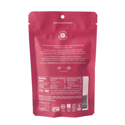 Hot Honey Mixed Nuts, Organic (4 oz) - Clif Family Farm & Winery