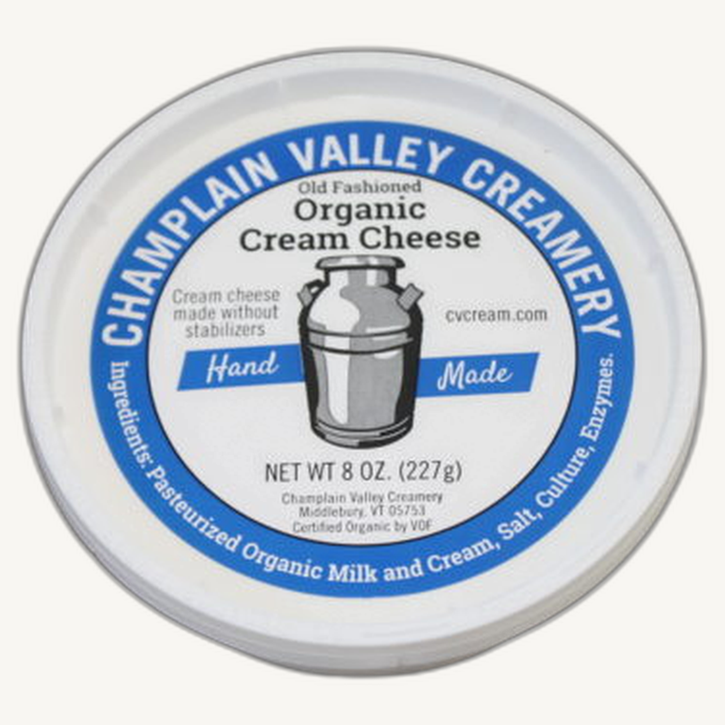 Cream Cheese, 100% Grass-fed Organic