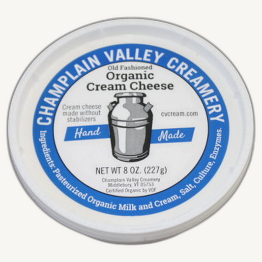 Cream Cheese, 100% Grass-fed Organic
