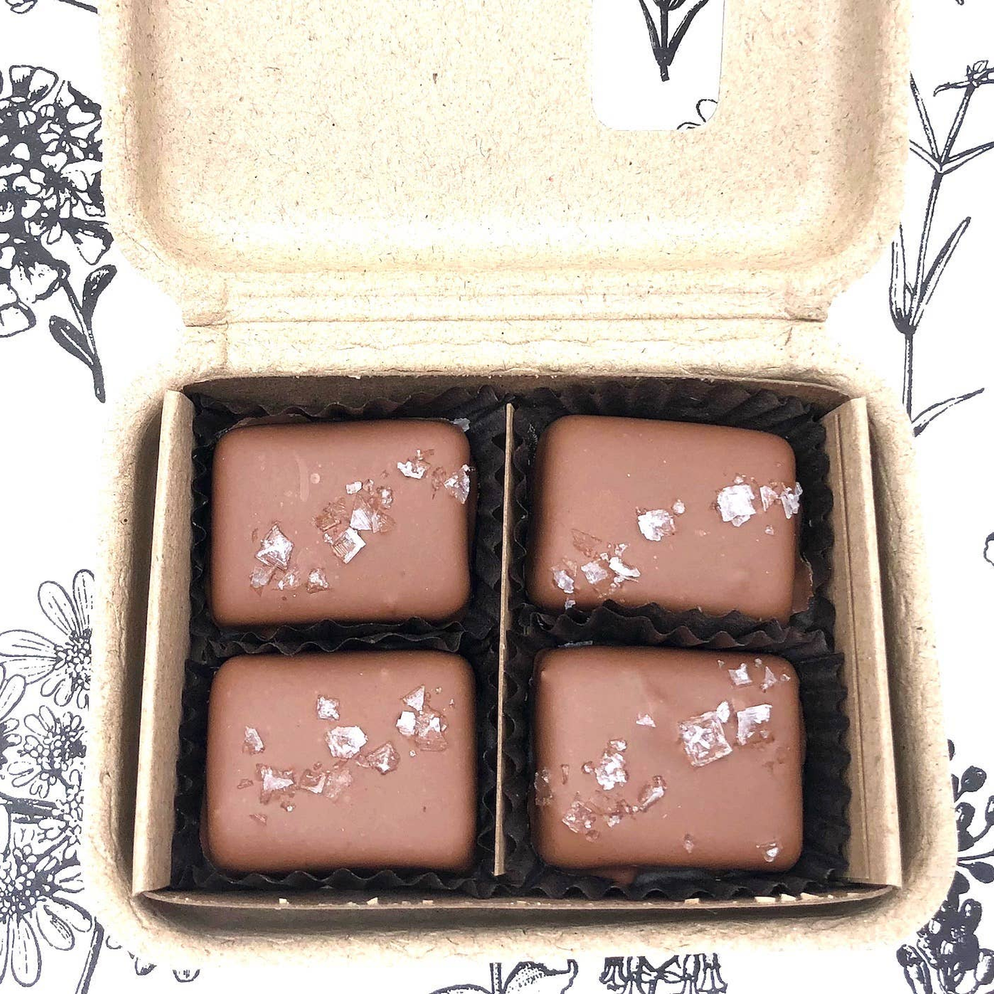 Caramels - 38% Milk Chocolate Covered, Salted