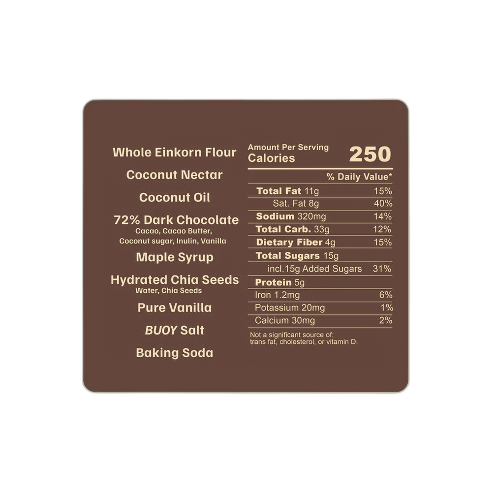 Cookie, Clean Dough Chocolate Chip (2.25 oz) - Clean Dough Co.