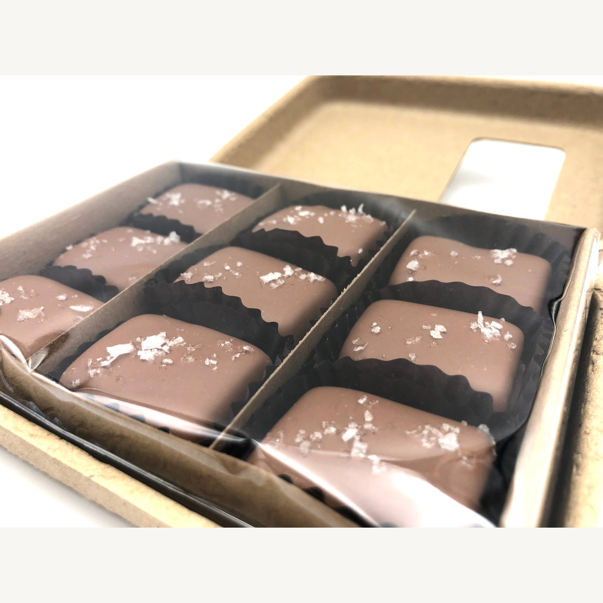 Caramels - Milk Chocolate covered, Salted