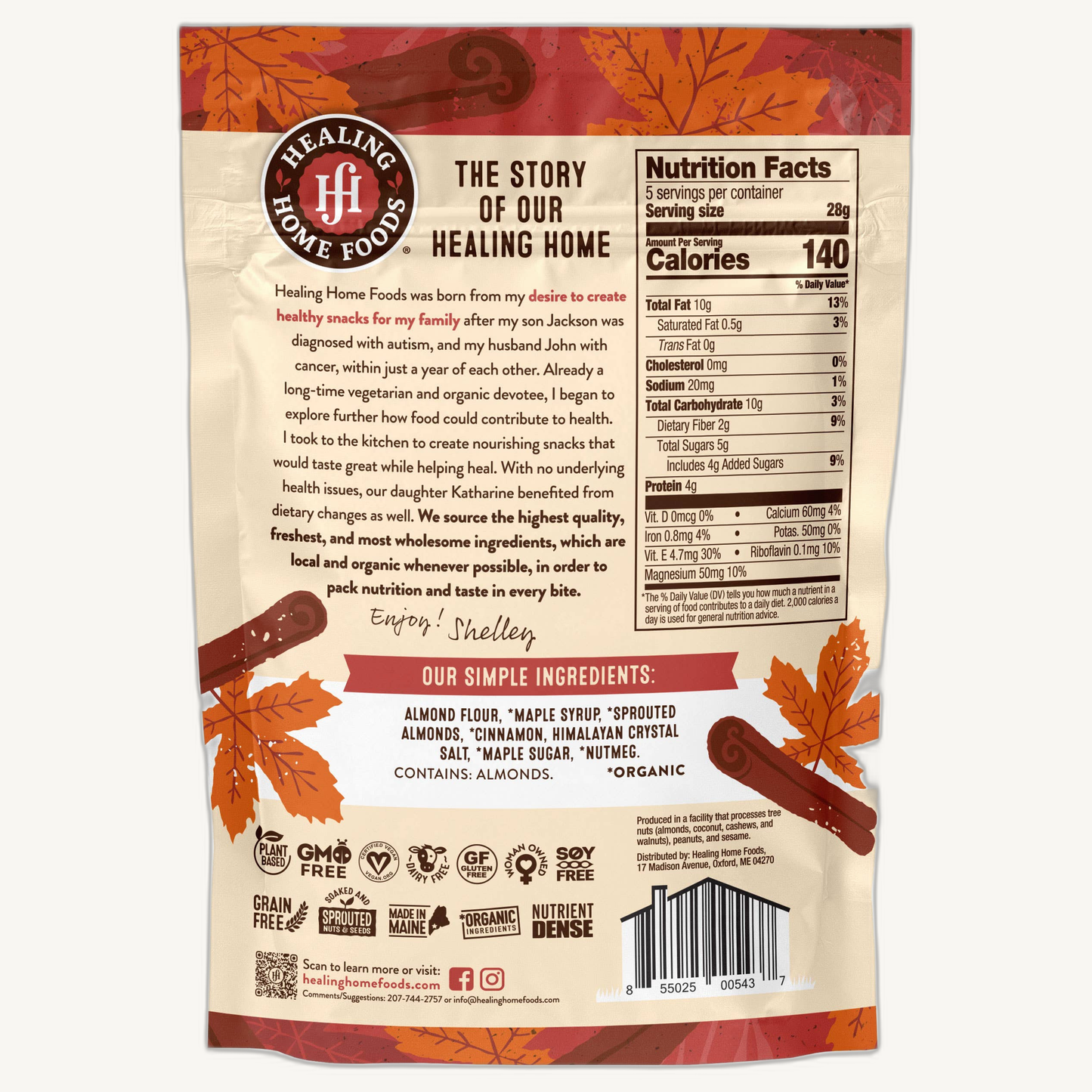 Grahams, Baked Maple Cinnamon