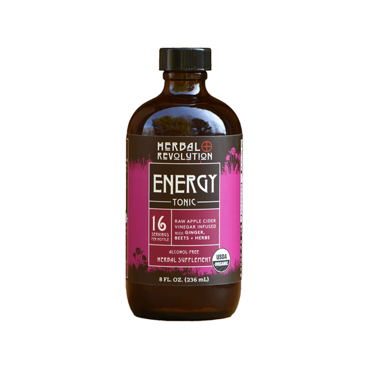 Energy Tonic: Raw ACV w/Mother, Beets, Daily Energy Support