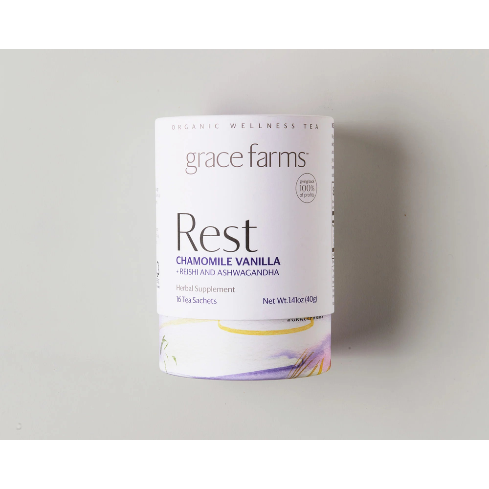 Tea - Rest, Chamomile Vanilla Organic (16 tea sachets)