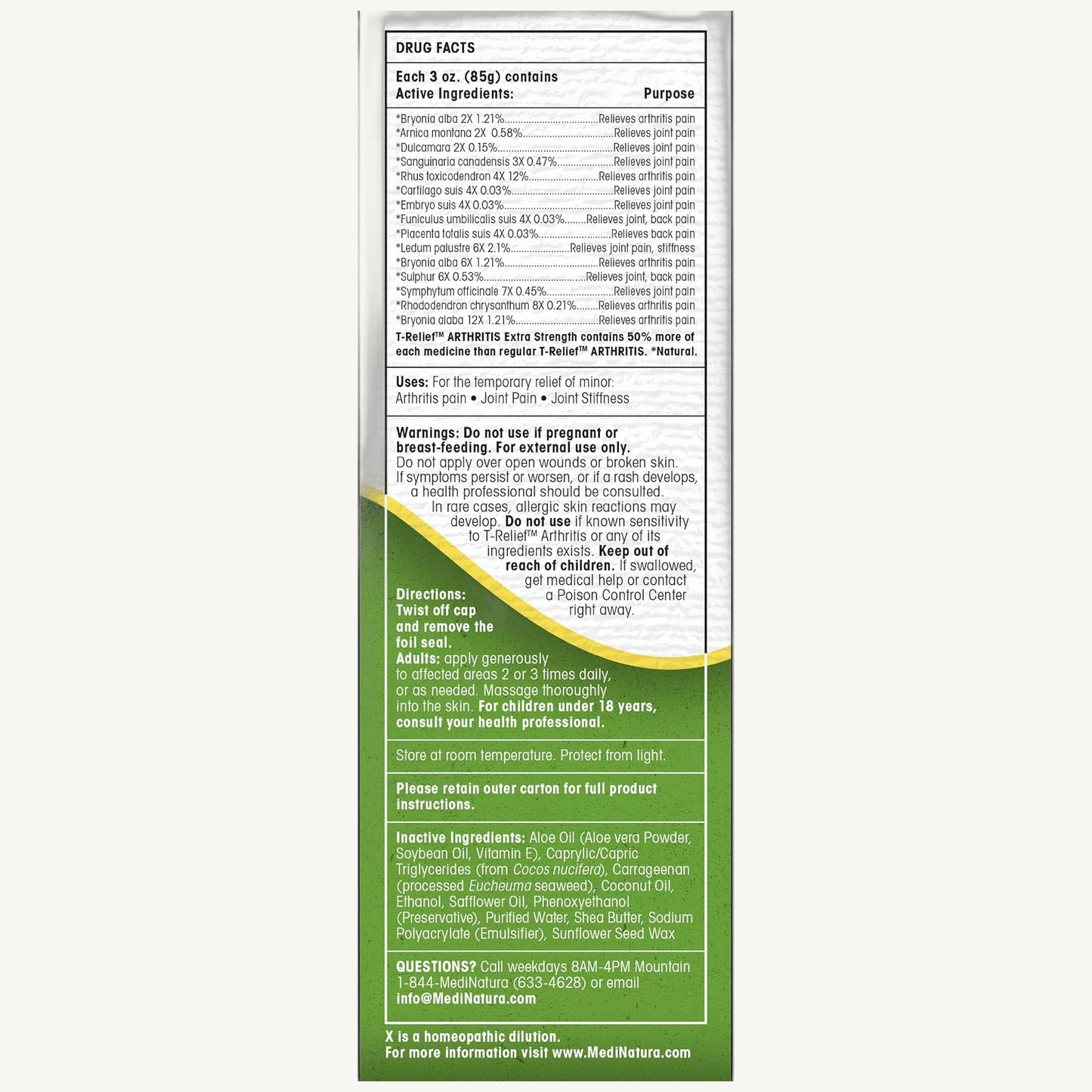 T-Relief Arthritis Cream