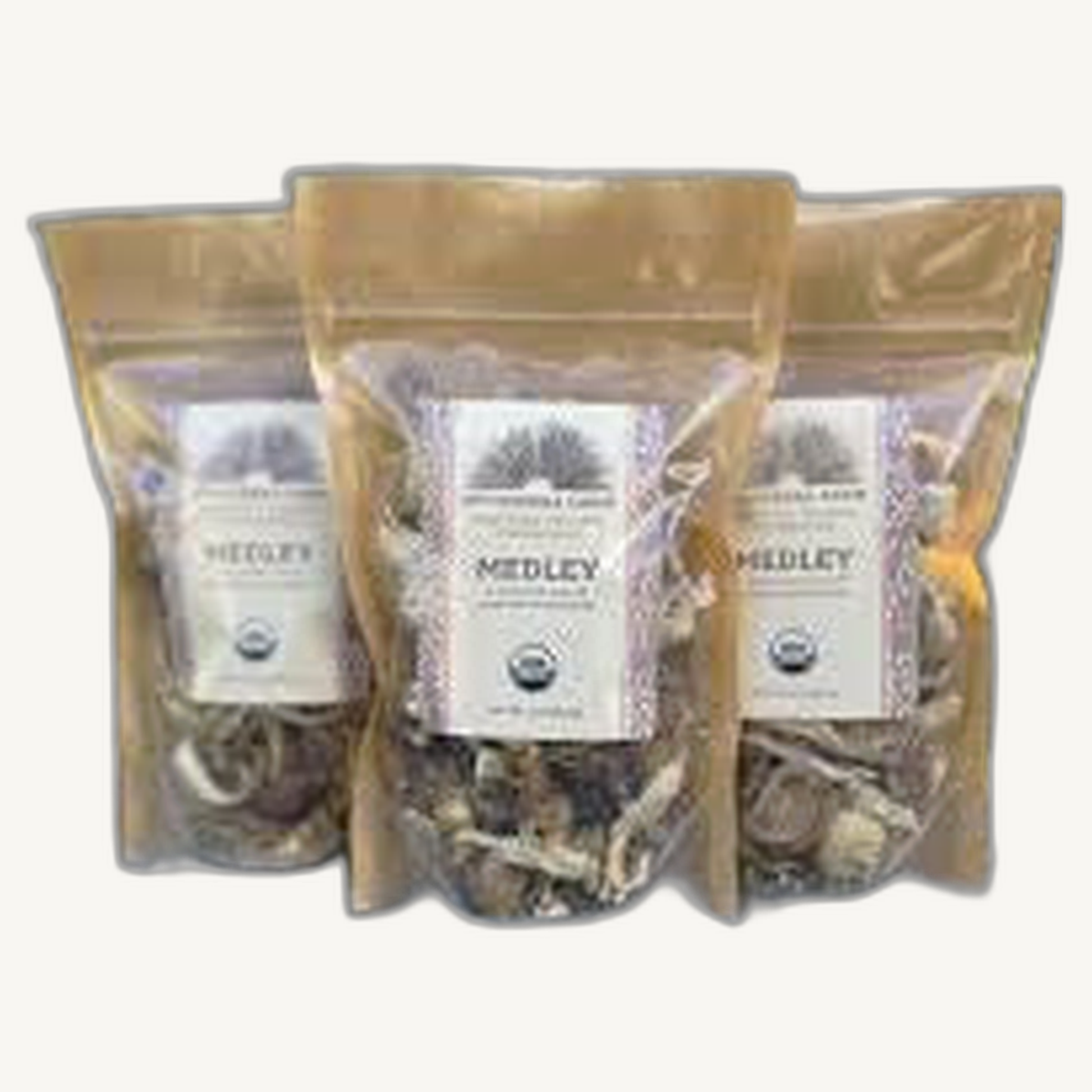 Mushrooms - Dried, Medley, Organic