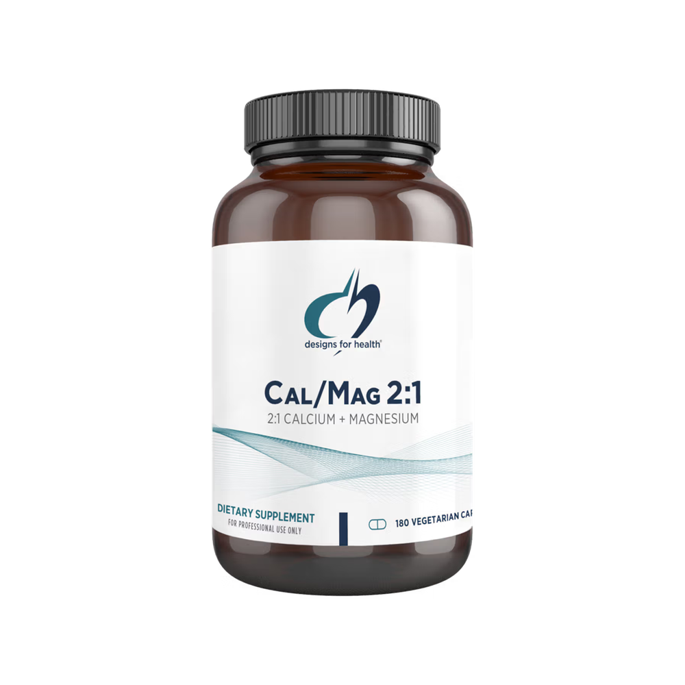 Cal/Mag 2:1 (180 veg caps) - Designs for Health