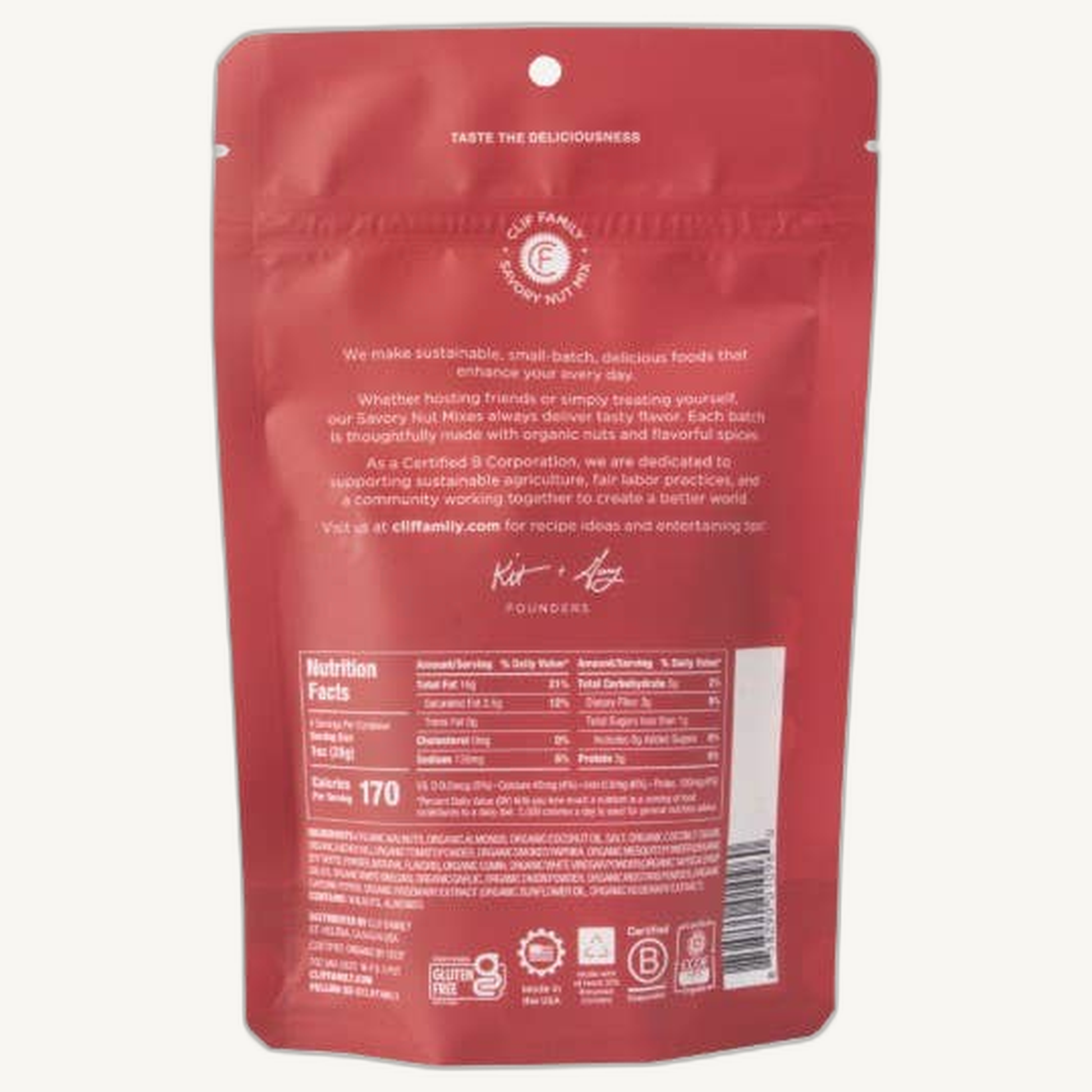 Organic Barbequed Walnuts & Almonds - Gluten Free