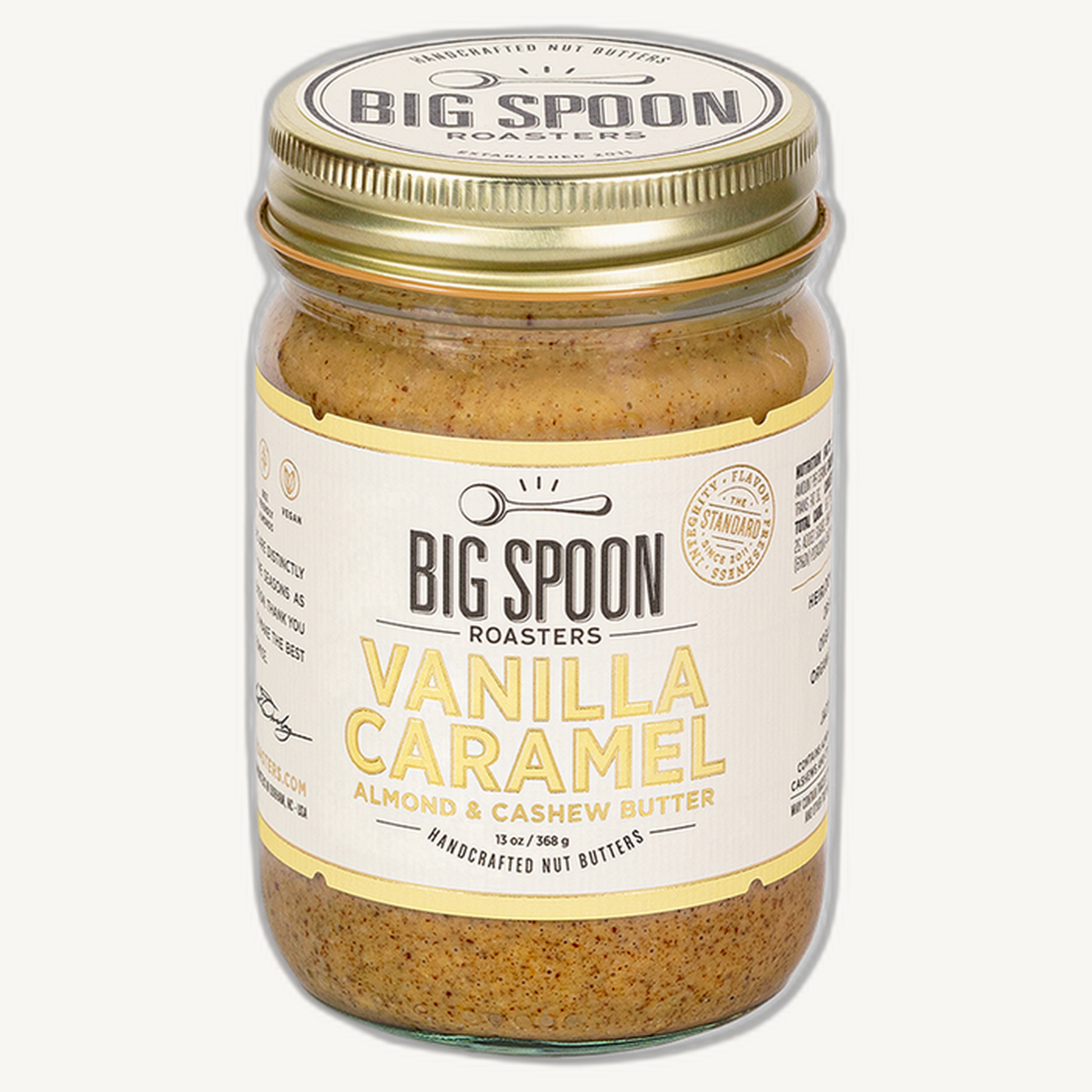 Almond & Cashew Butter - Vanilla Caramel