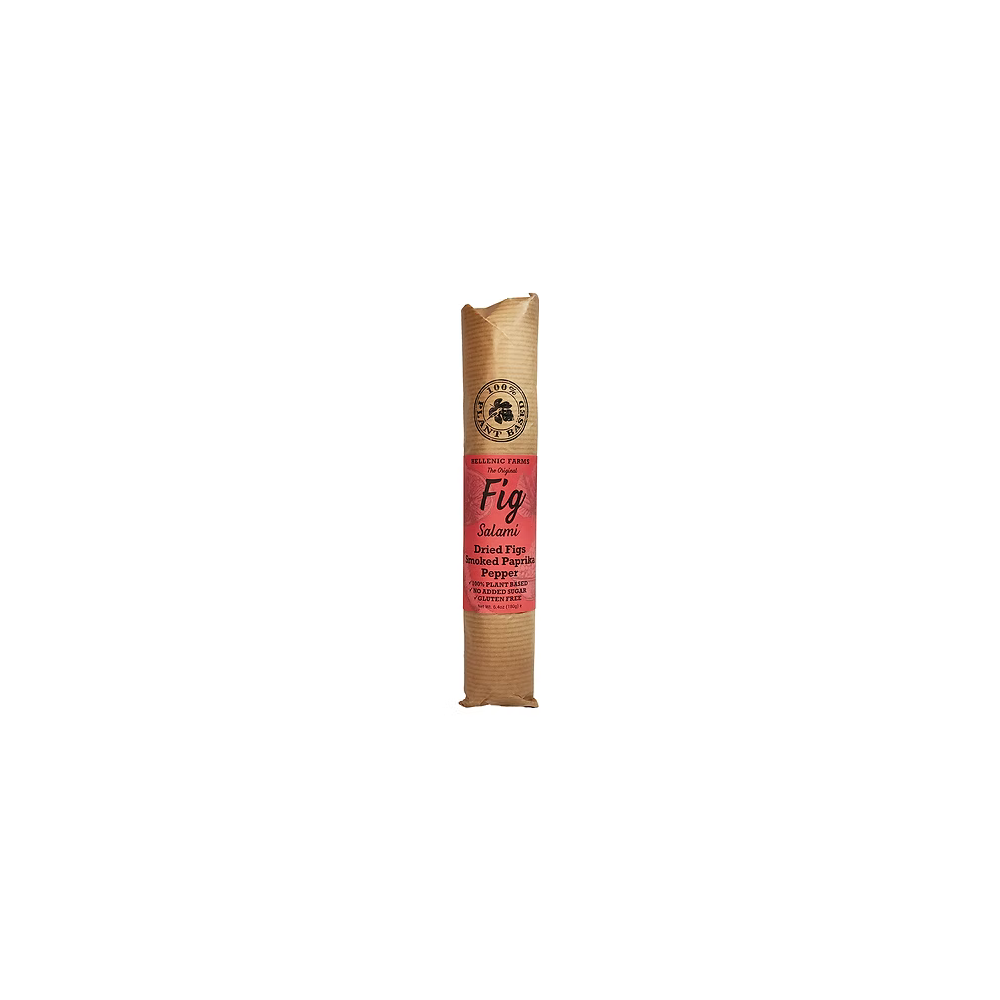 Fig Salami, Smoked Paprika Pepper (6.4 oz) - HELLENIC FARMS