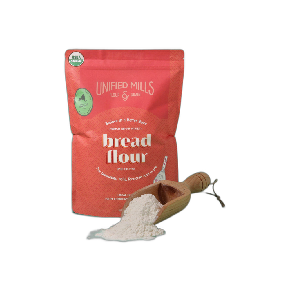French Renan Bread Flour, Certified Organic (5 lb) - Unified Mills