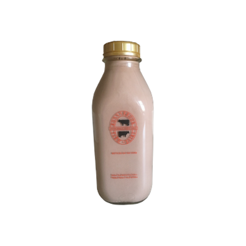 Milk, Whole Chocolate Creamline (1 quart) - Ronnybrook Farm Dairy