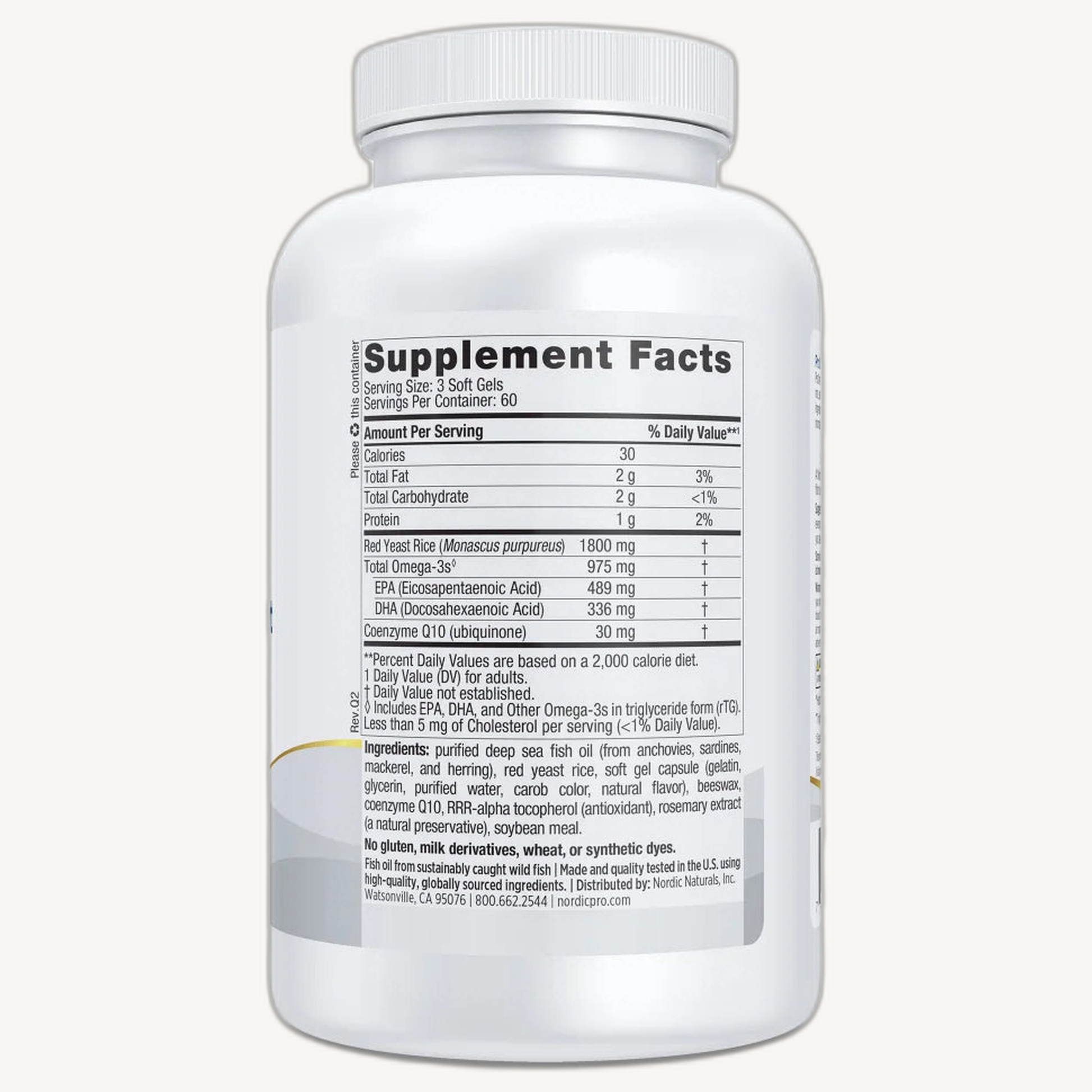 Nordic Naturals ProOmega® Cholesterol Support