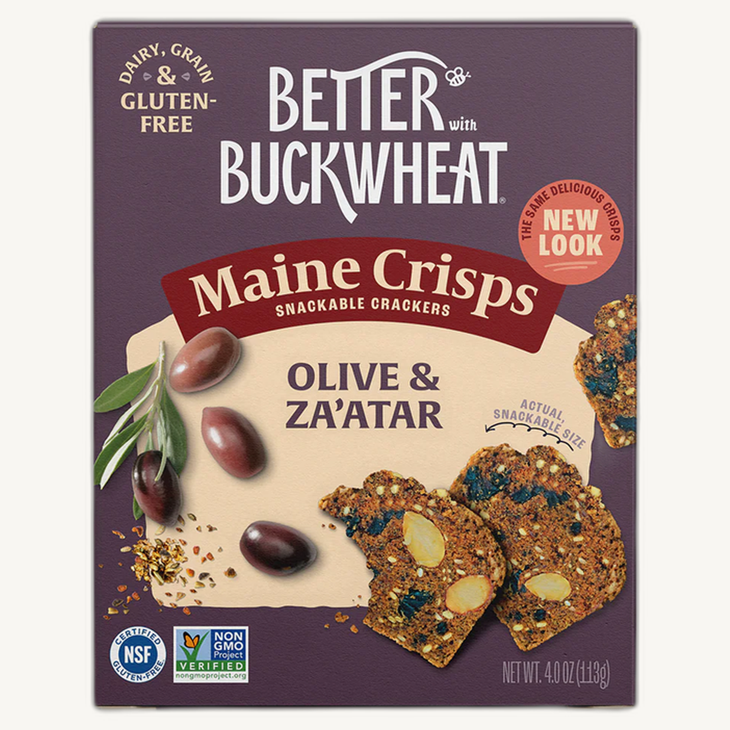Crisps, Olive & Za'atar