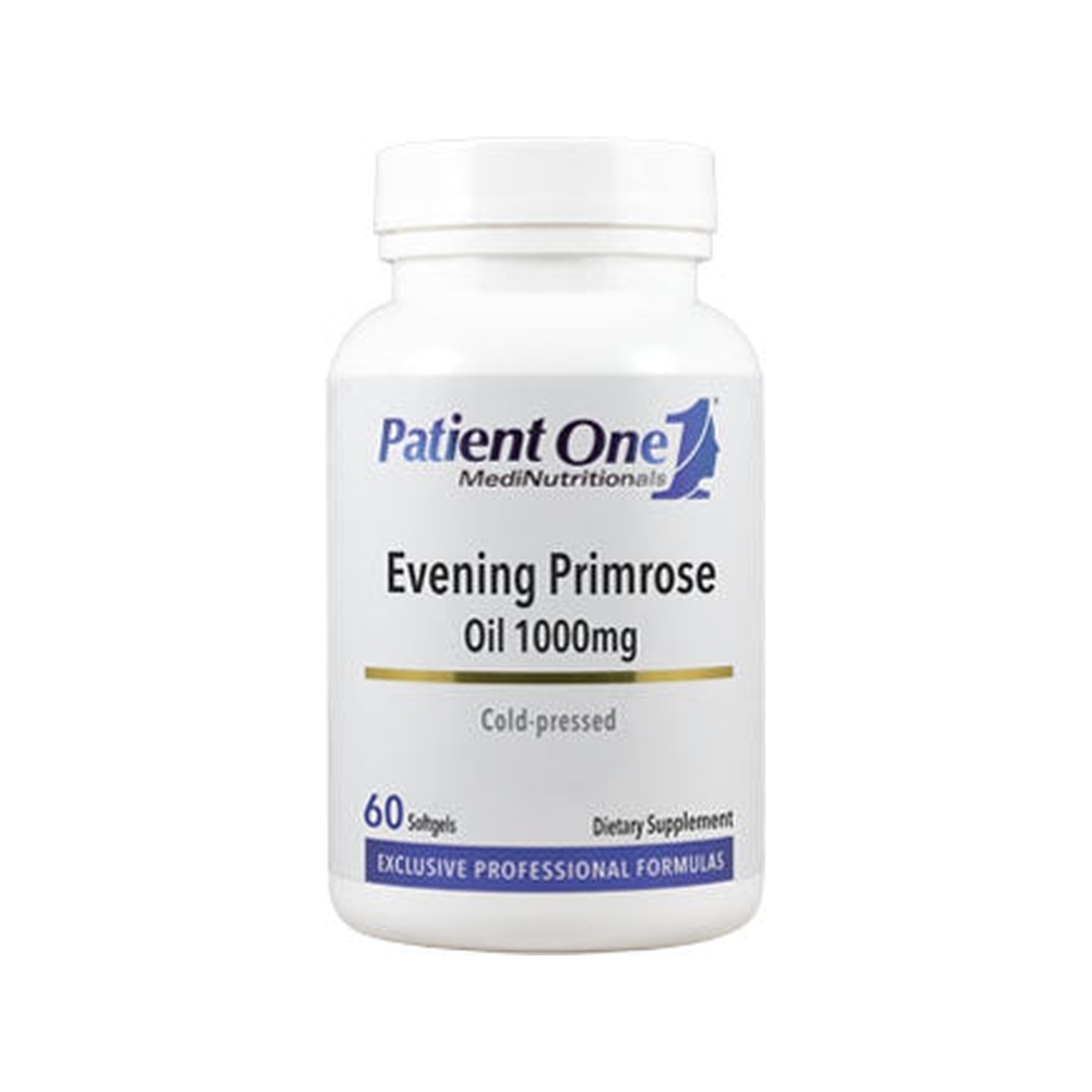 Evening Primrose Oil, 1000 mg (60 softgels) - Patient One