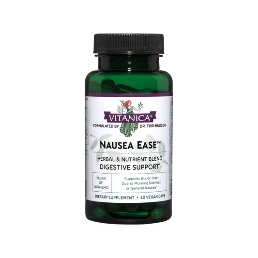Nausea Ease (60 veg caps) - Vitanica
