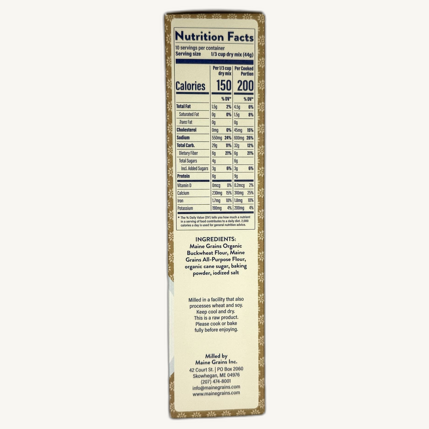 Maine Grains Buckwheat Pancake Mix