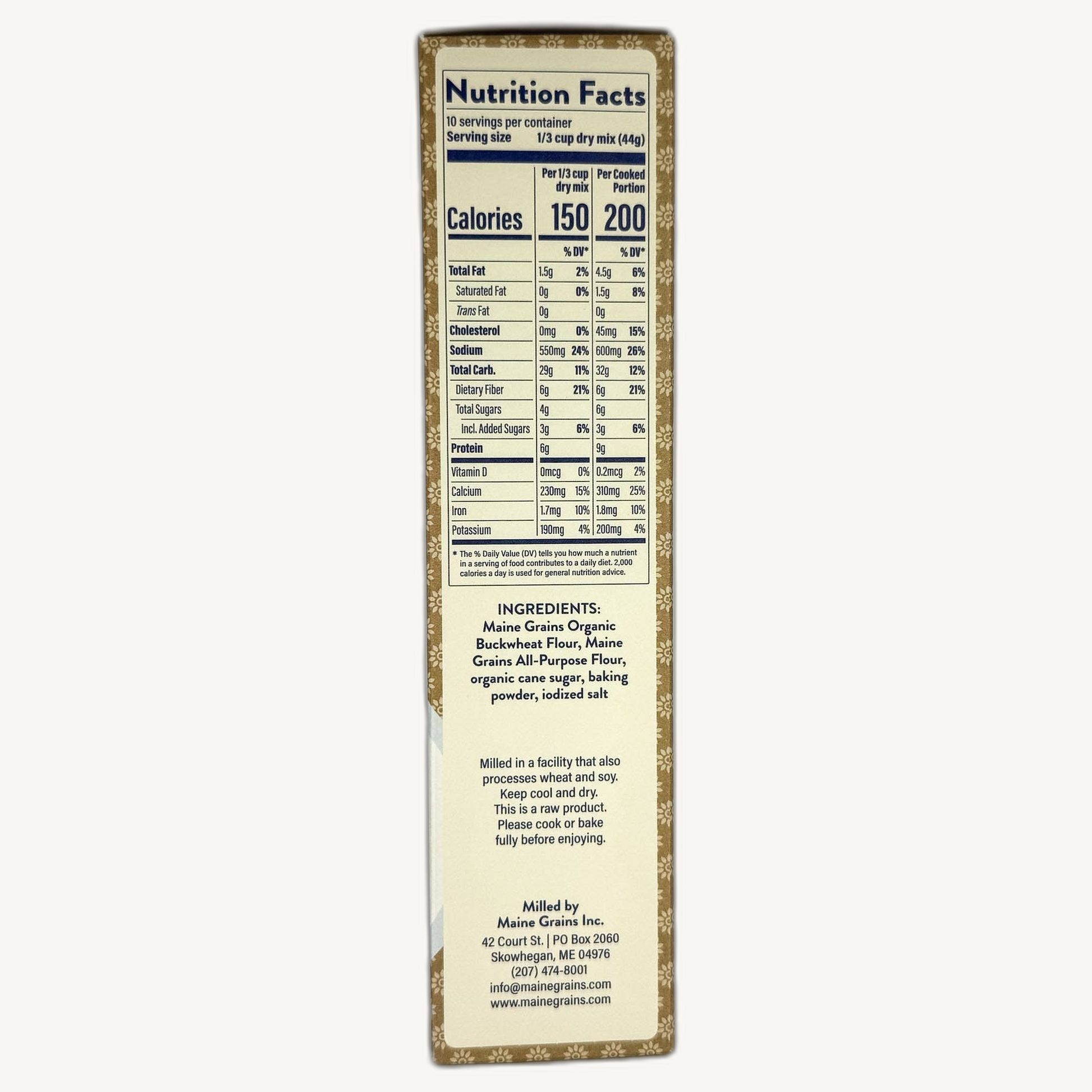 Maine Grains Buckwheat Pancake Mix