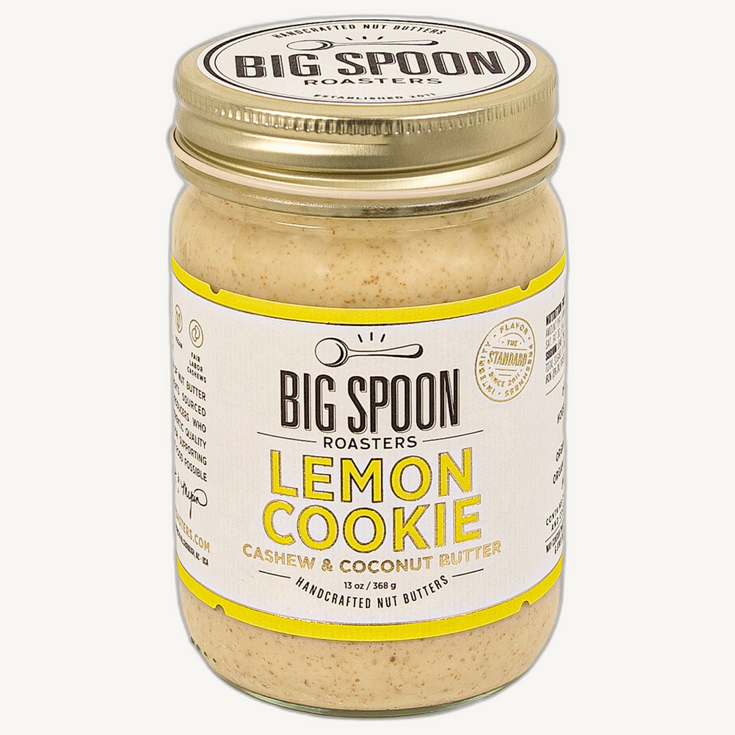 Cashew & Coconut Butter, Lemon Cookie (13 oz)