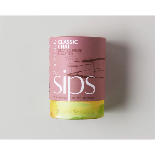 Tea - sips, Classic Chai Organic (16 tea sachets)