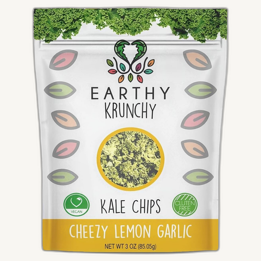 Kale Chips - Cheezy Lemon Garlic