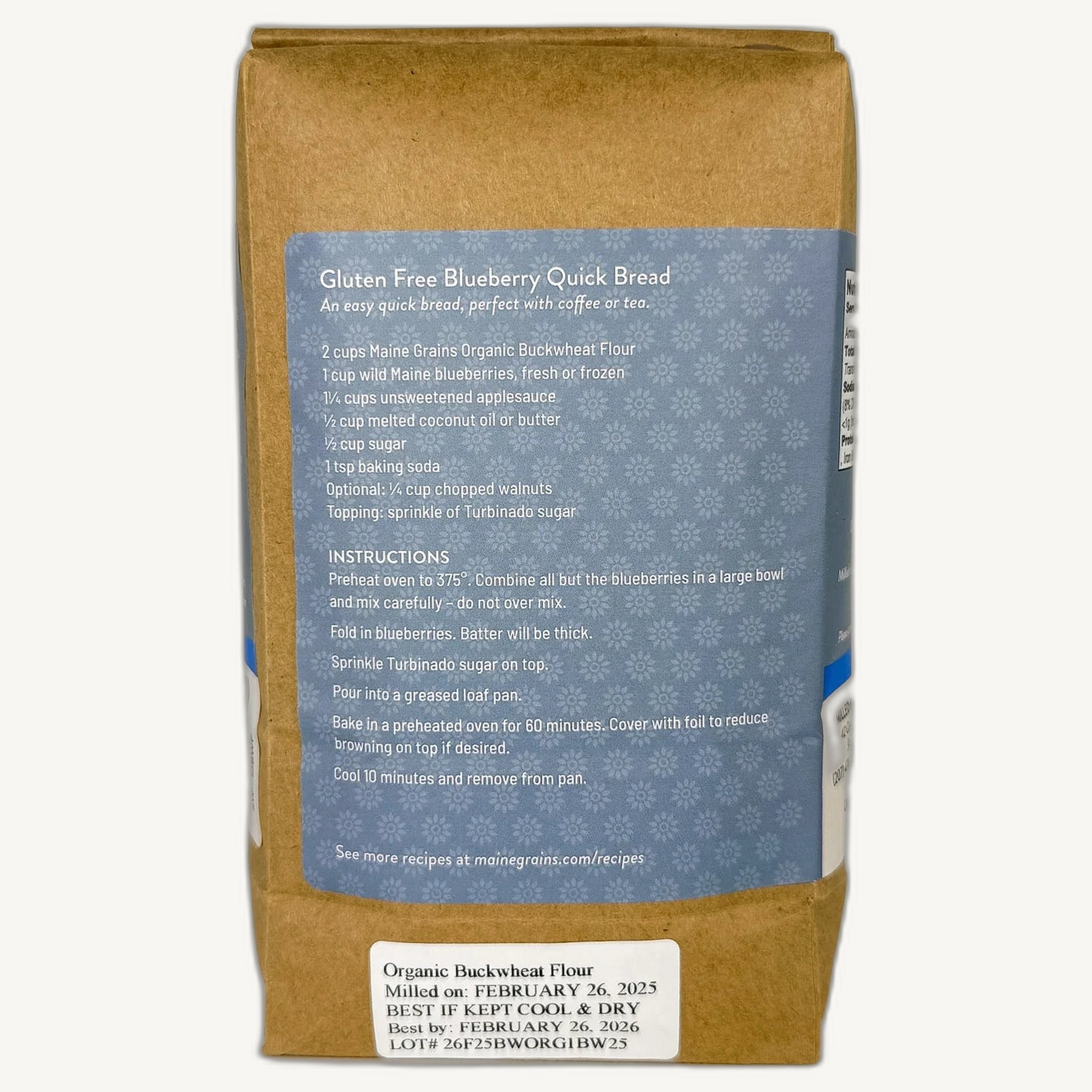 Maine Grains Organic Buckwheat Flour