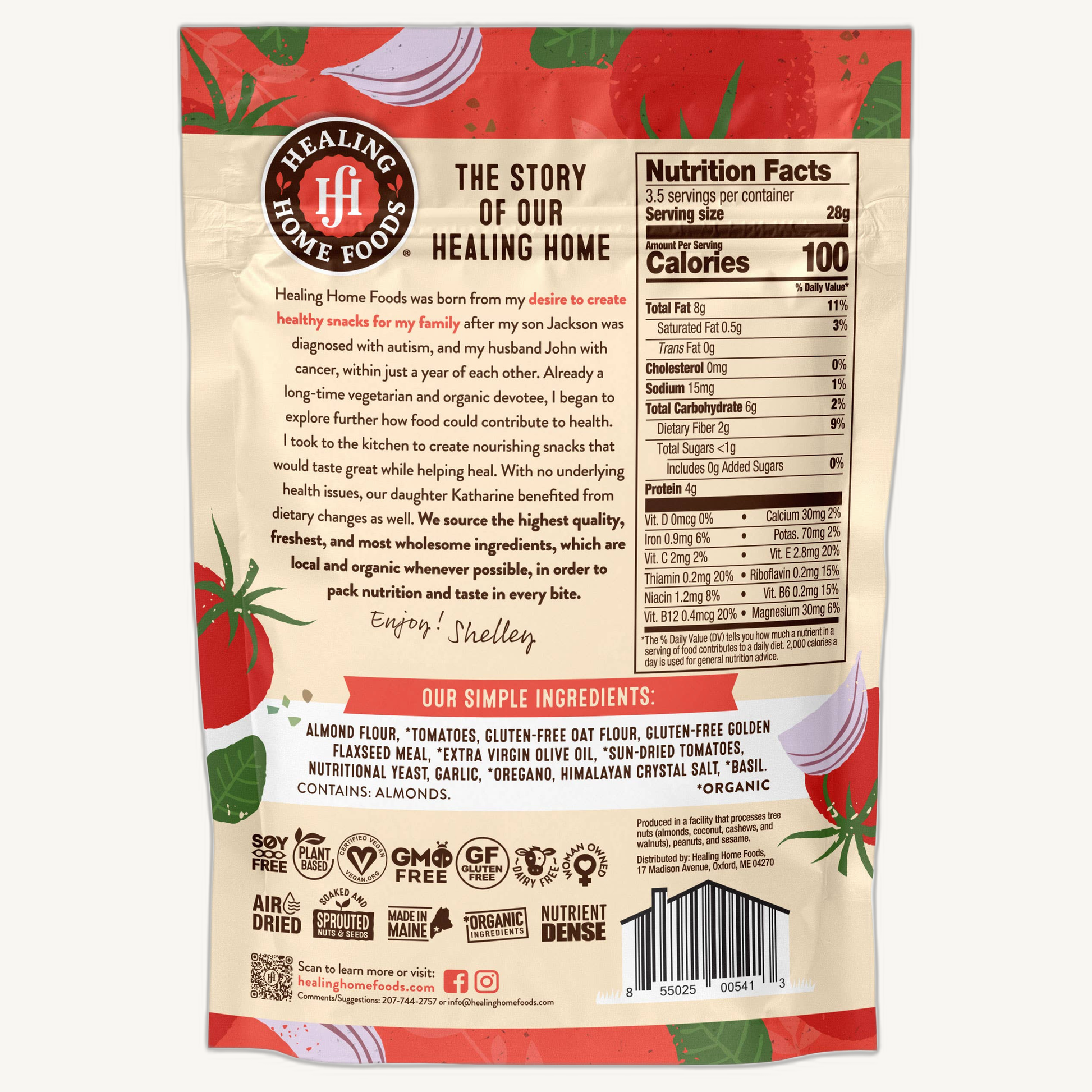 Crackers, Pizza Thins Air-Dried