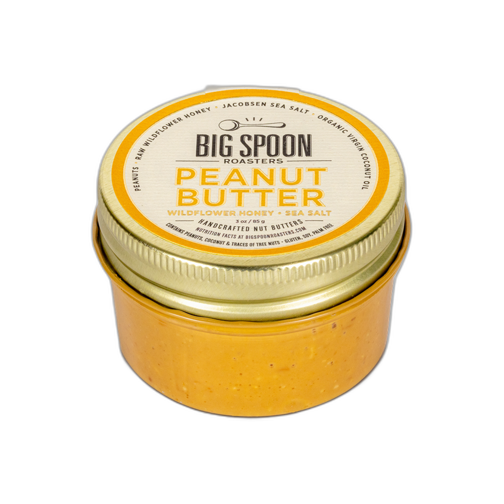 Peanut Butter with Wildflower Honey (3 oz)