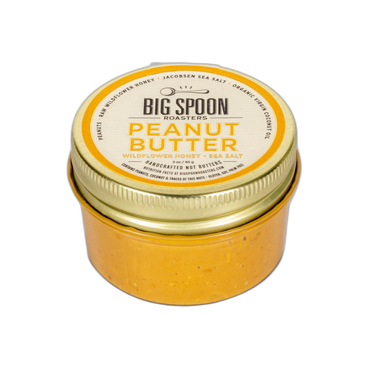 Peanut Butter with Wildflower Honey (3 oz)