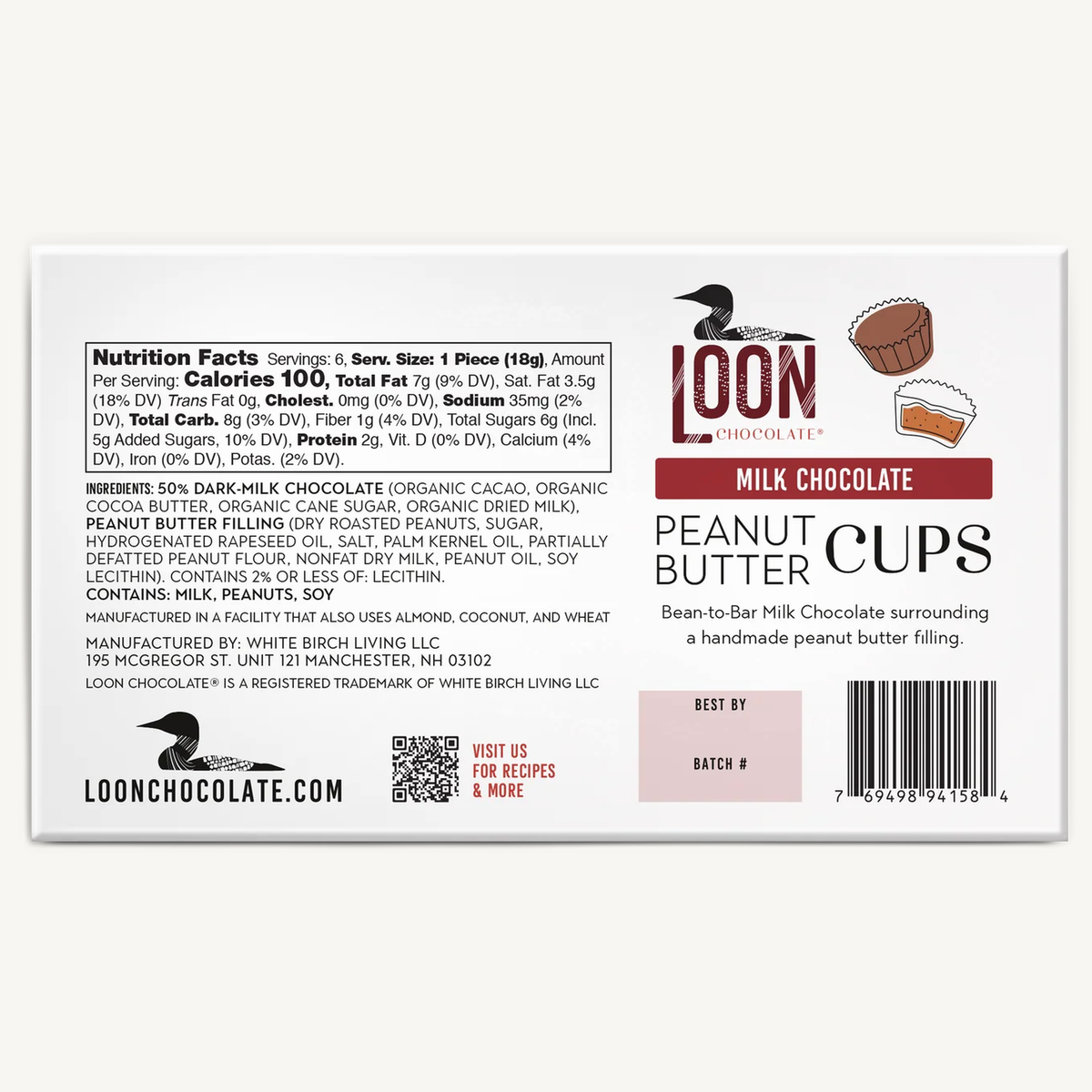 Peanut Butter Cups, Milk Chocolate