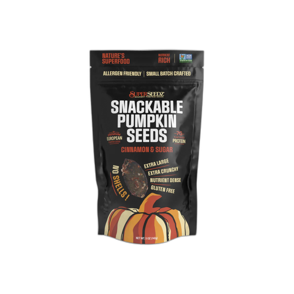 Pumpkin Seeds, Cinnamon & Sugar (5 oz)