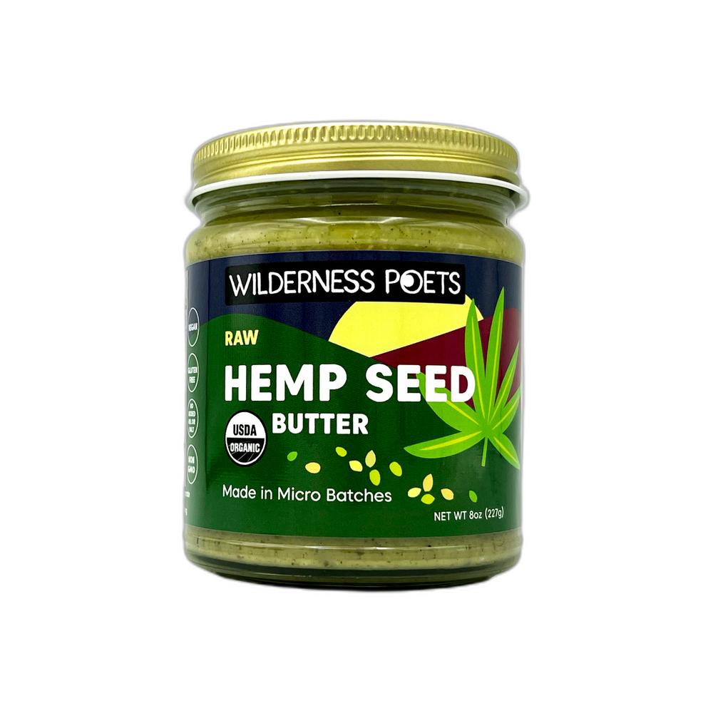 Hemp Seed Butter, Raw - Organic (8 oz)