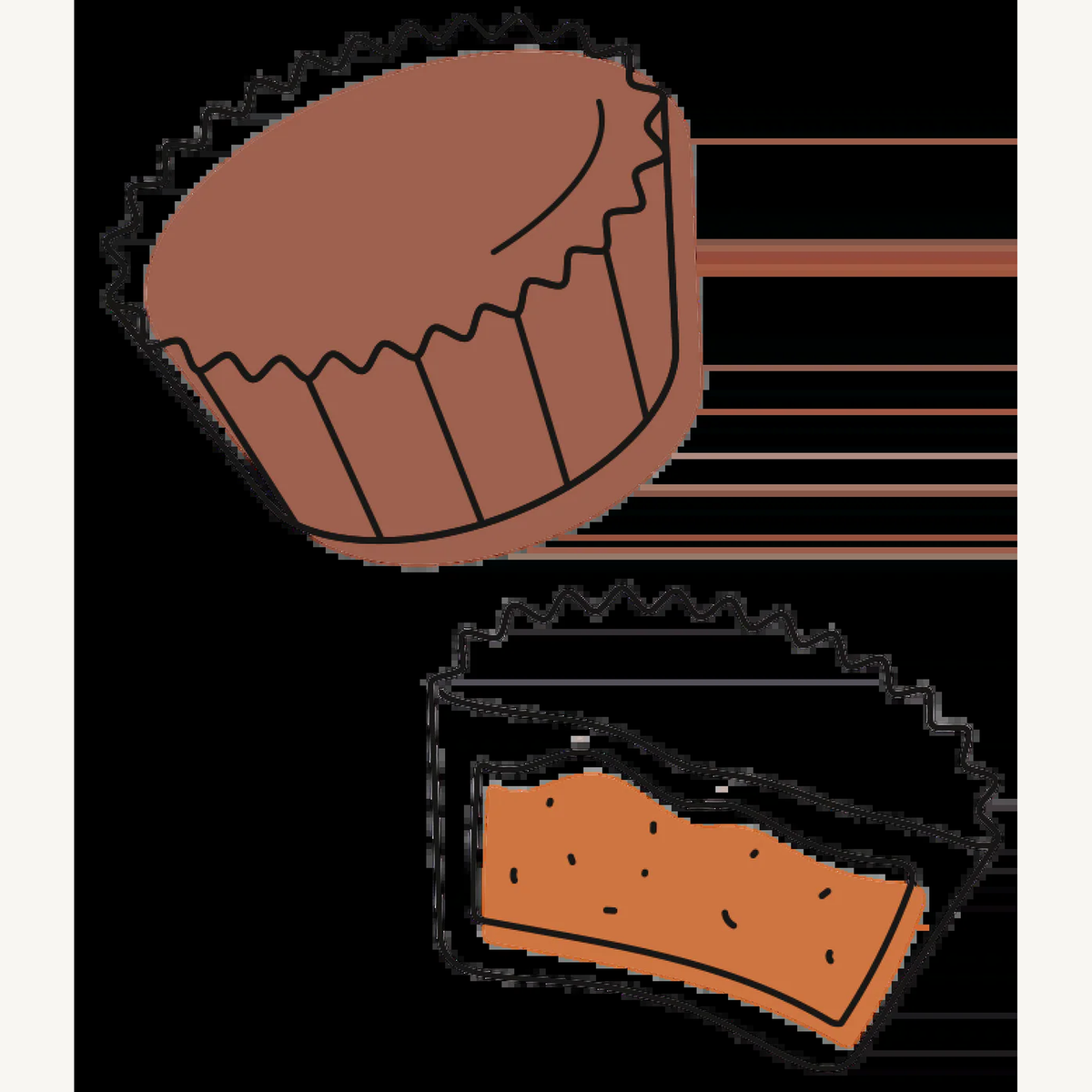 Peanut Butter Cups, Milk Chocolate