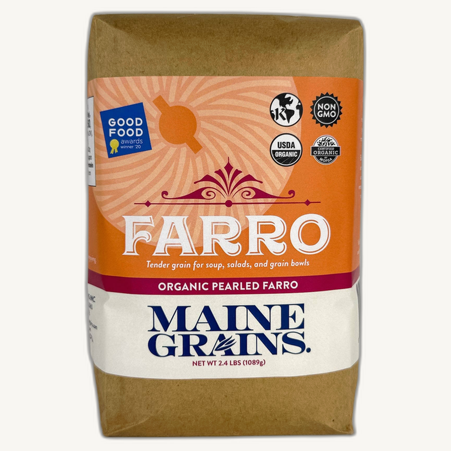 Maine Grains Organic Pearled Farro