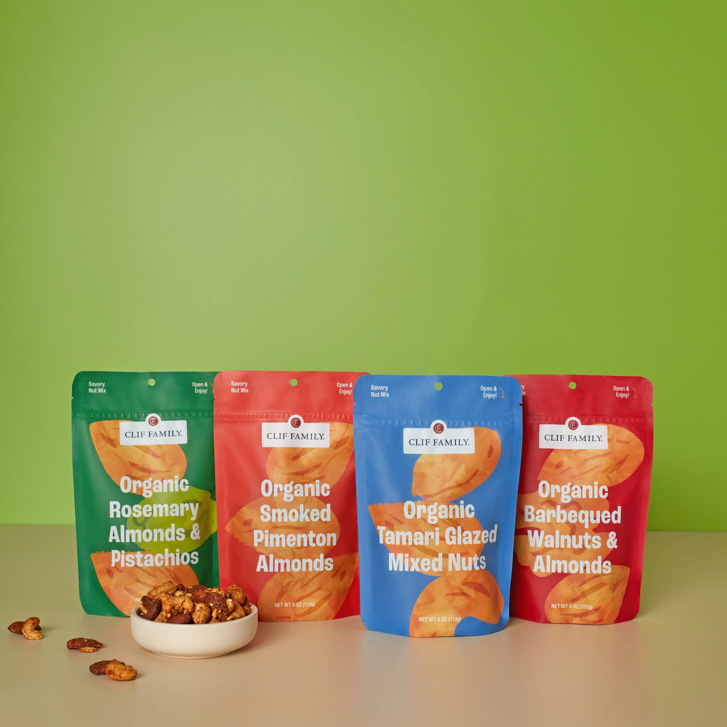 Organic Barbequed Walnuts & Almonds - Gluten Free