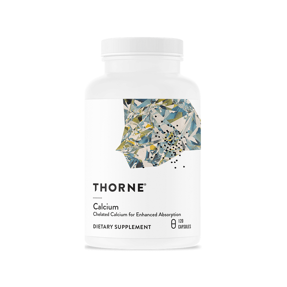 Calcium, Chelated Calcium for Enhanced Absorption (120 caps) - Thorne