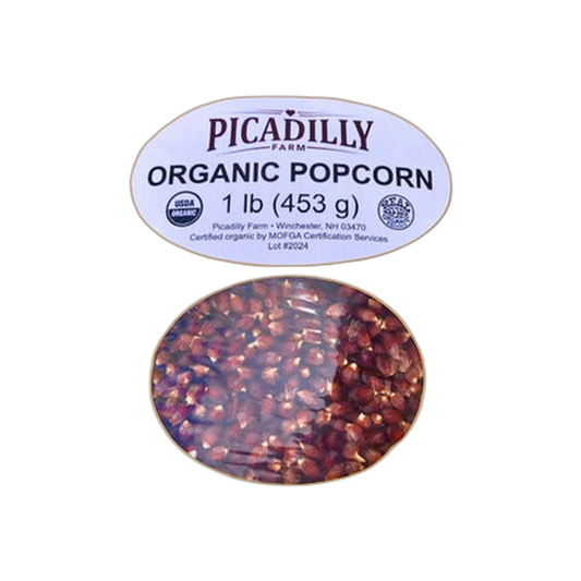 Popcorn, Ruby Red Organic ($9/ea) - Picadilly Farm