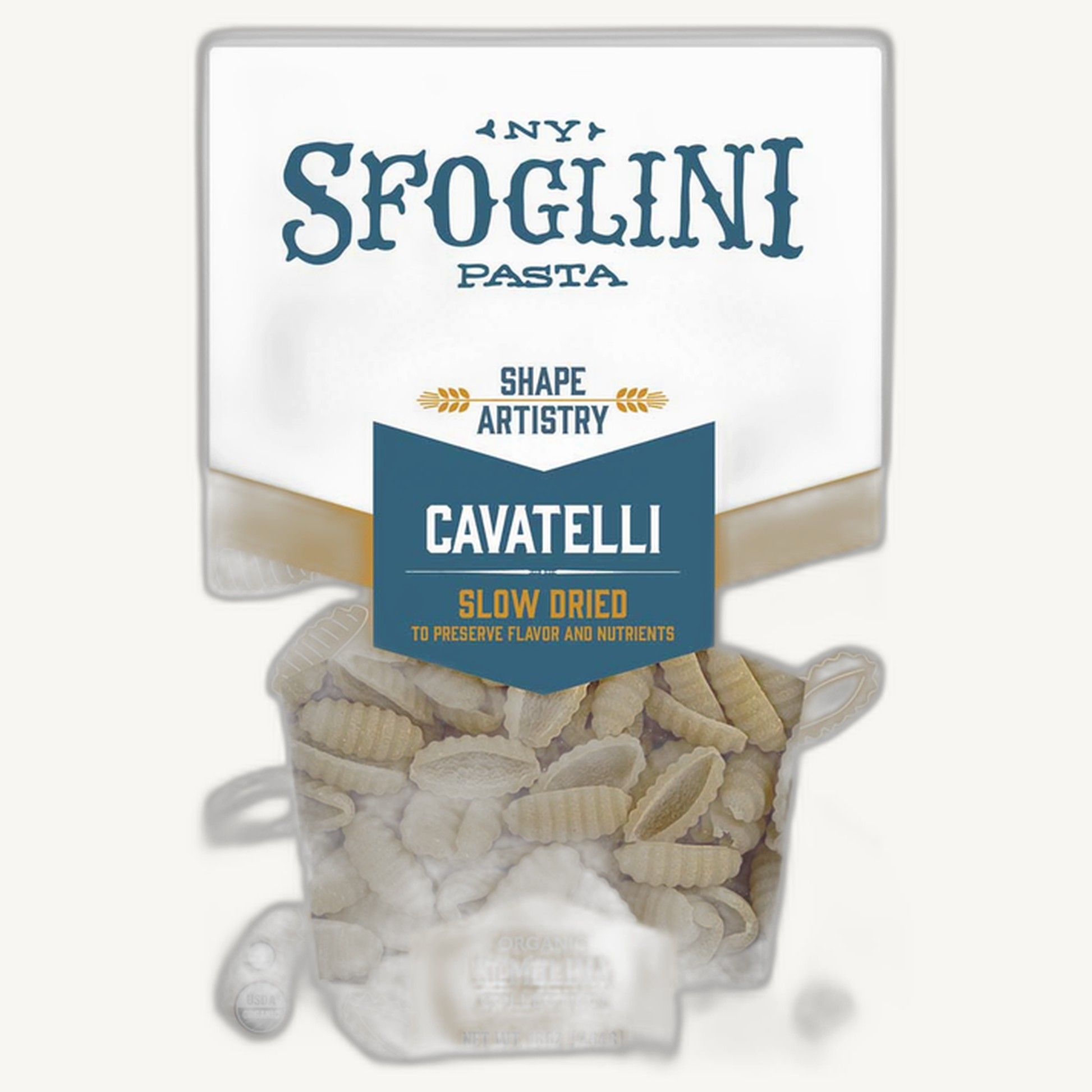 Pasta, Cavatelli Semolina Organic