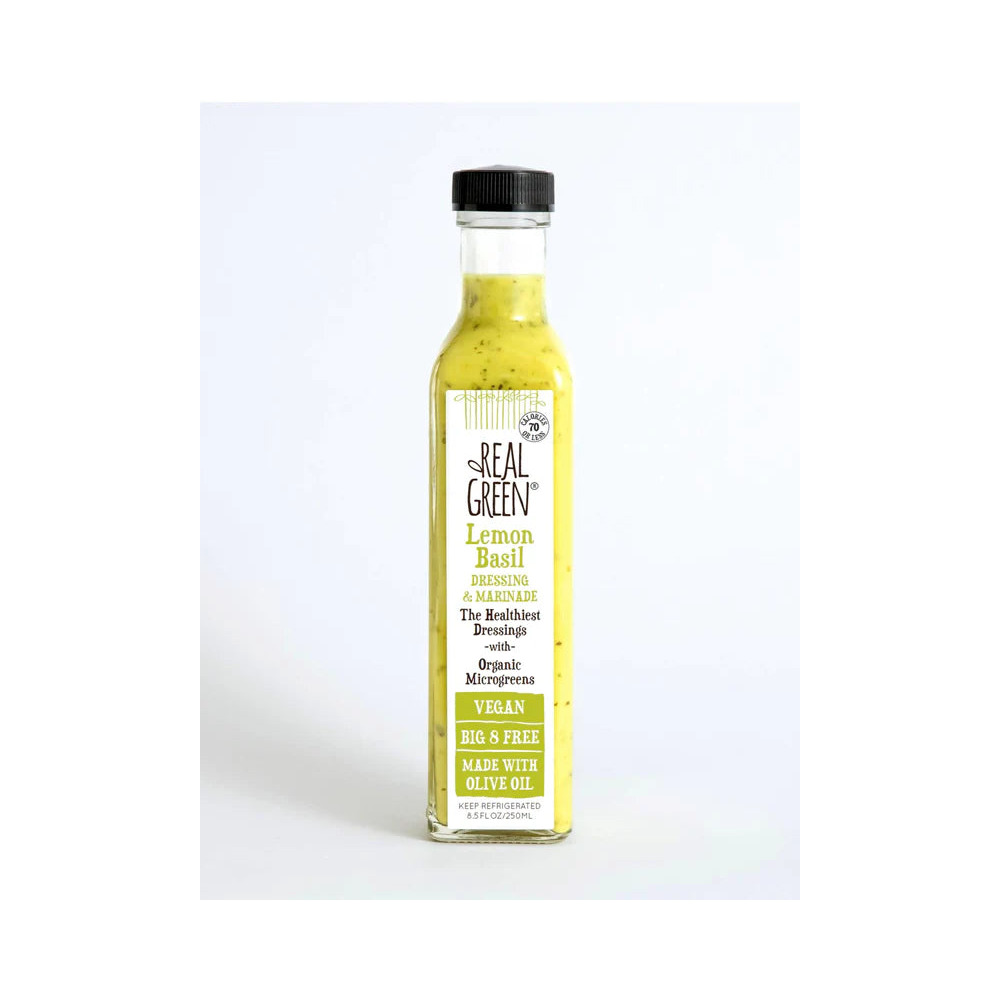 Dressing, Lemon Basil (8.5 oz) - Real Green Foods