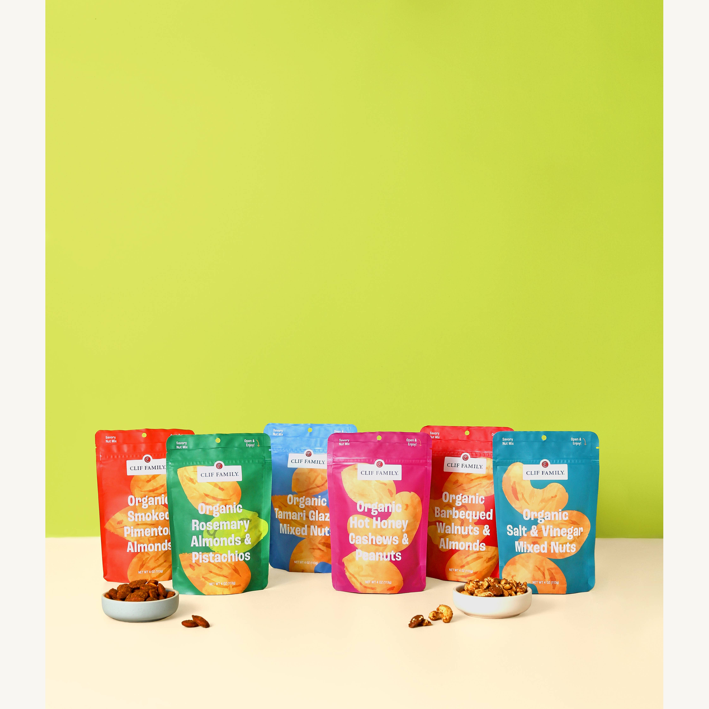 Organic Salt & Vinegar Mixed Nuts - Gluten Free