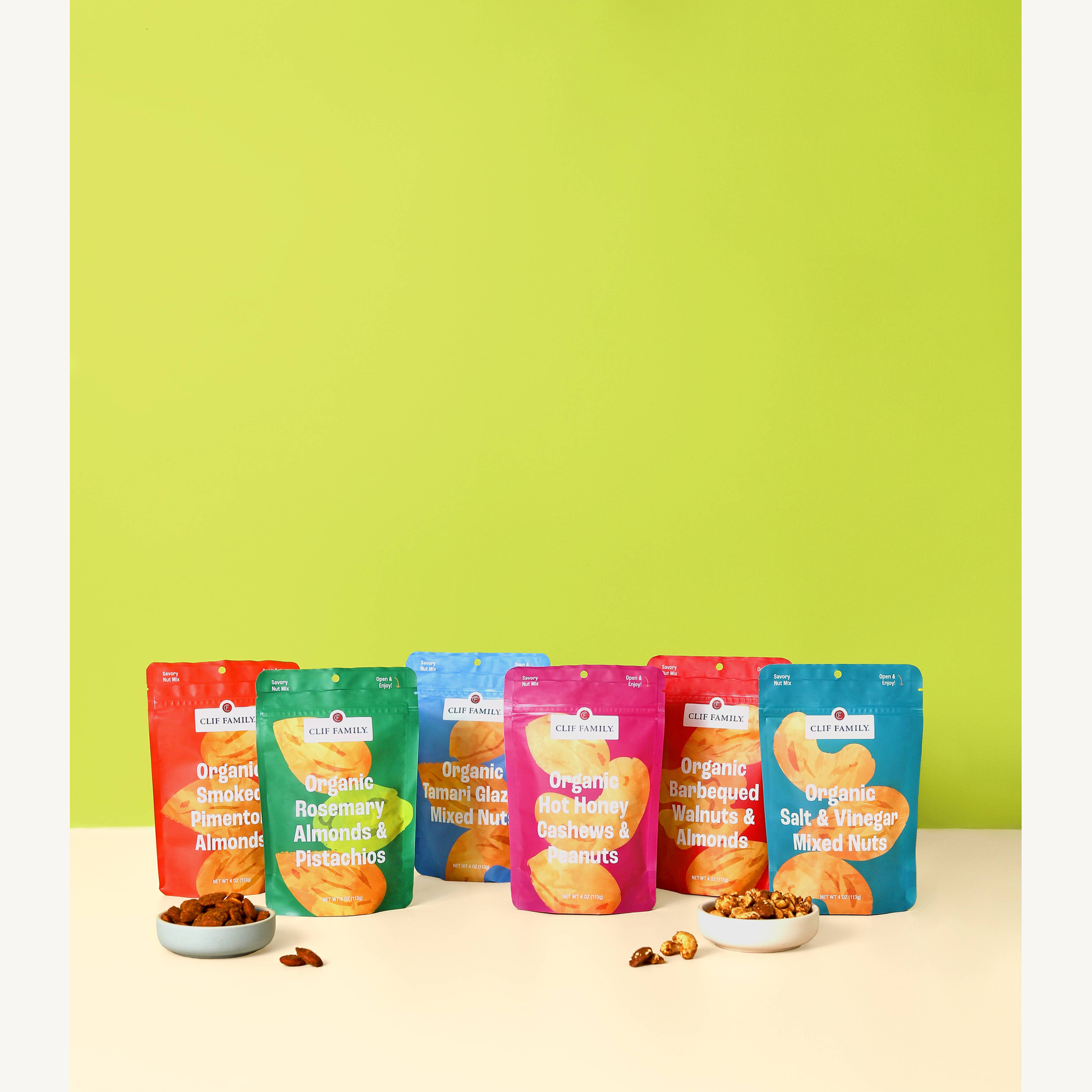 Organic Salt & Vinegar Mixed Nuts - Gluten Free