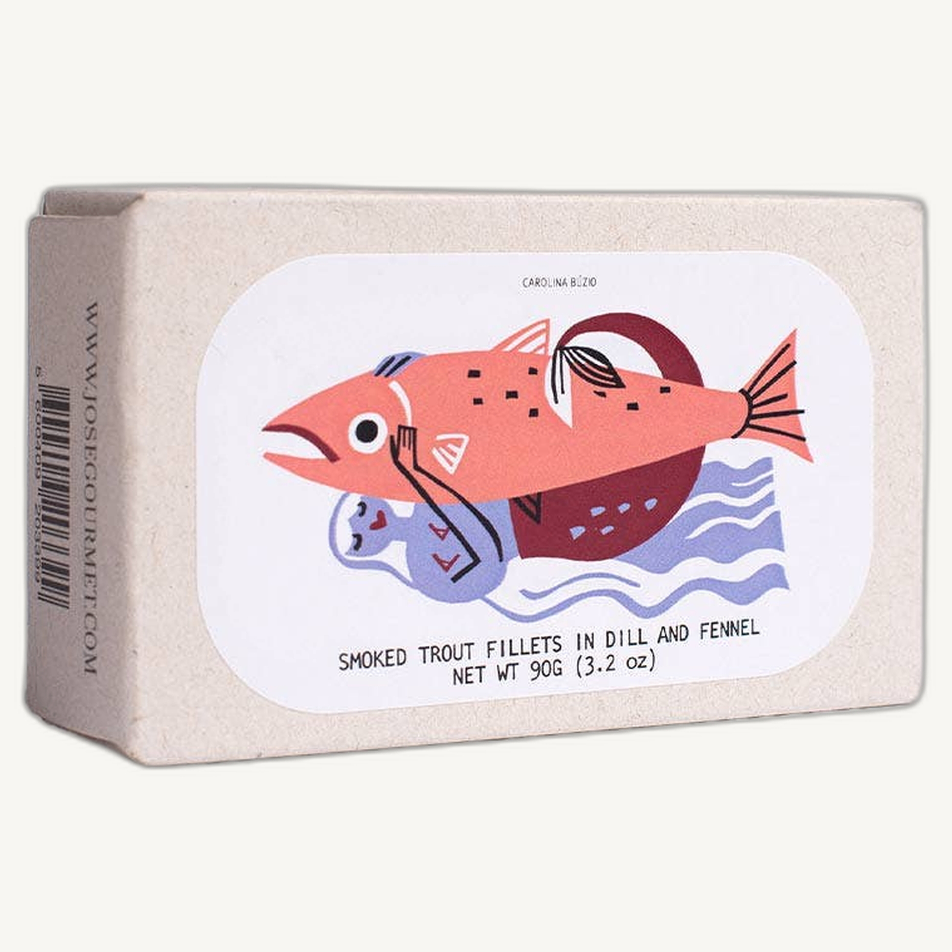 Cold-Smoked Trout Fillets in Dill and Fennel
