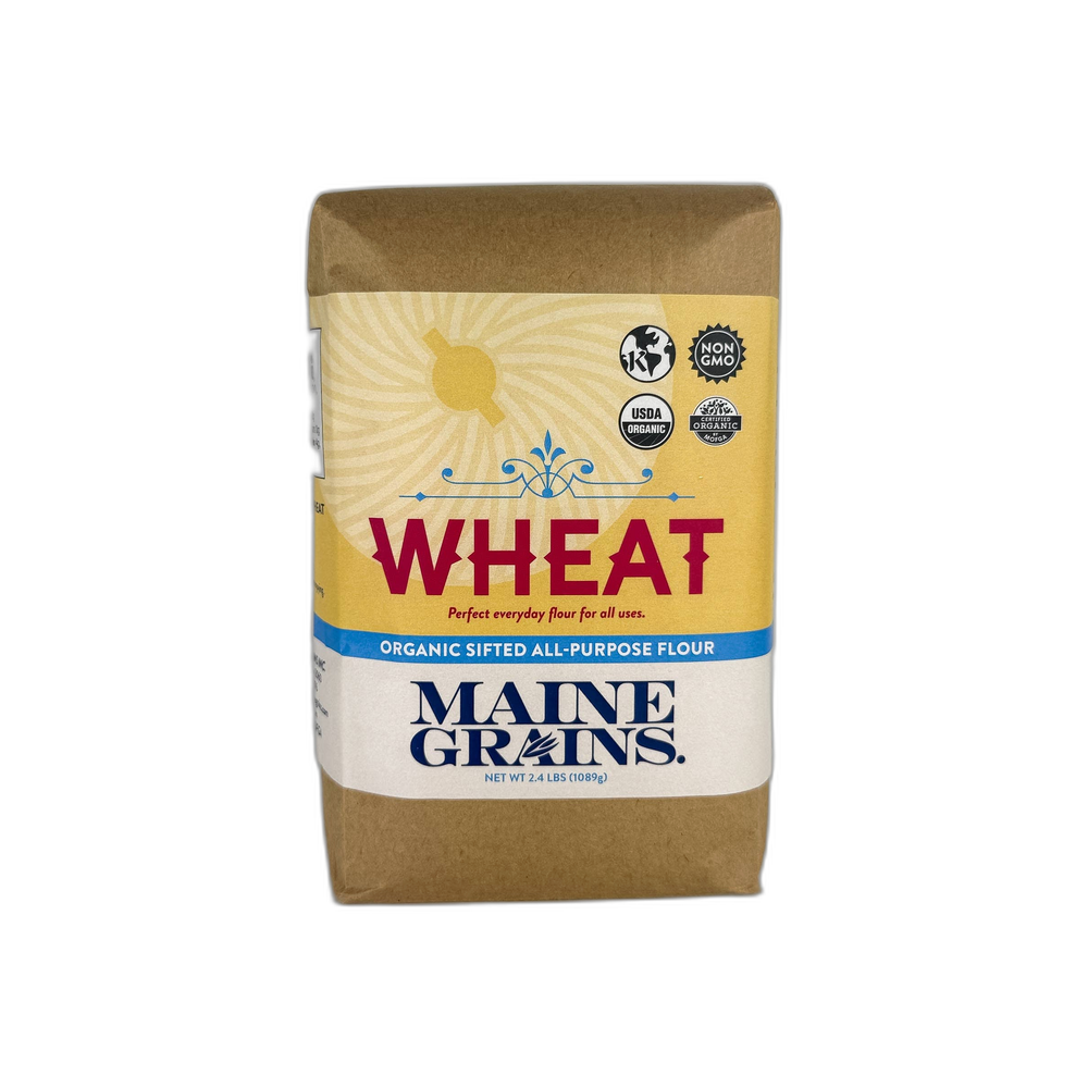 Maine Grains Organic Sifted All-Purpose Wheat Flour (2.4 lbs)