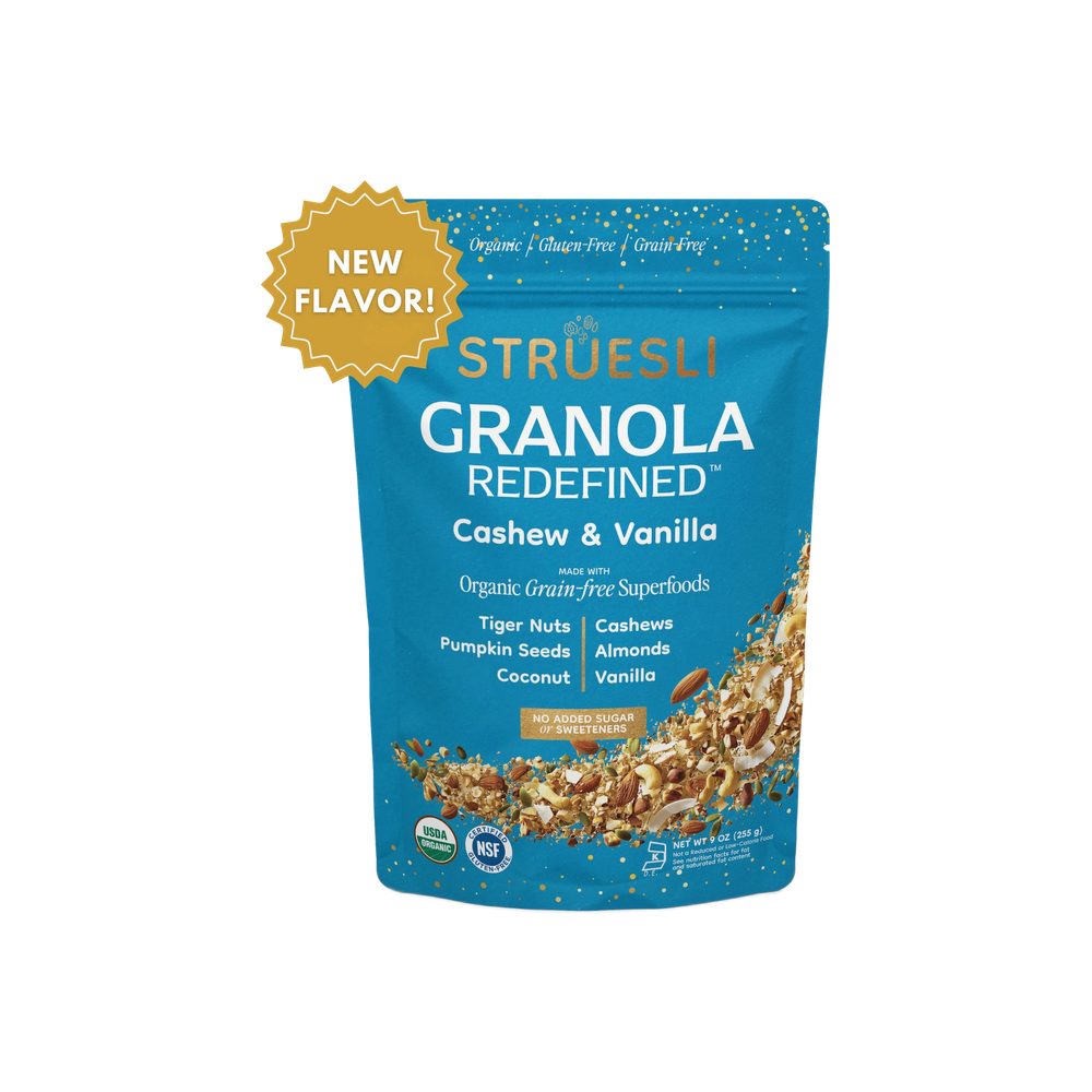 Struesli Granola Redefined - Cashew & Vanilla (9 oz)