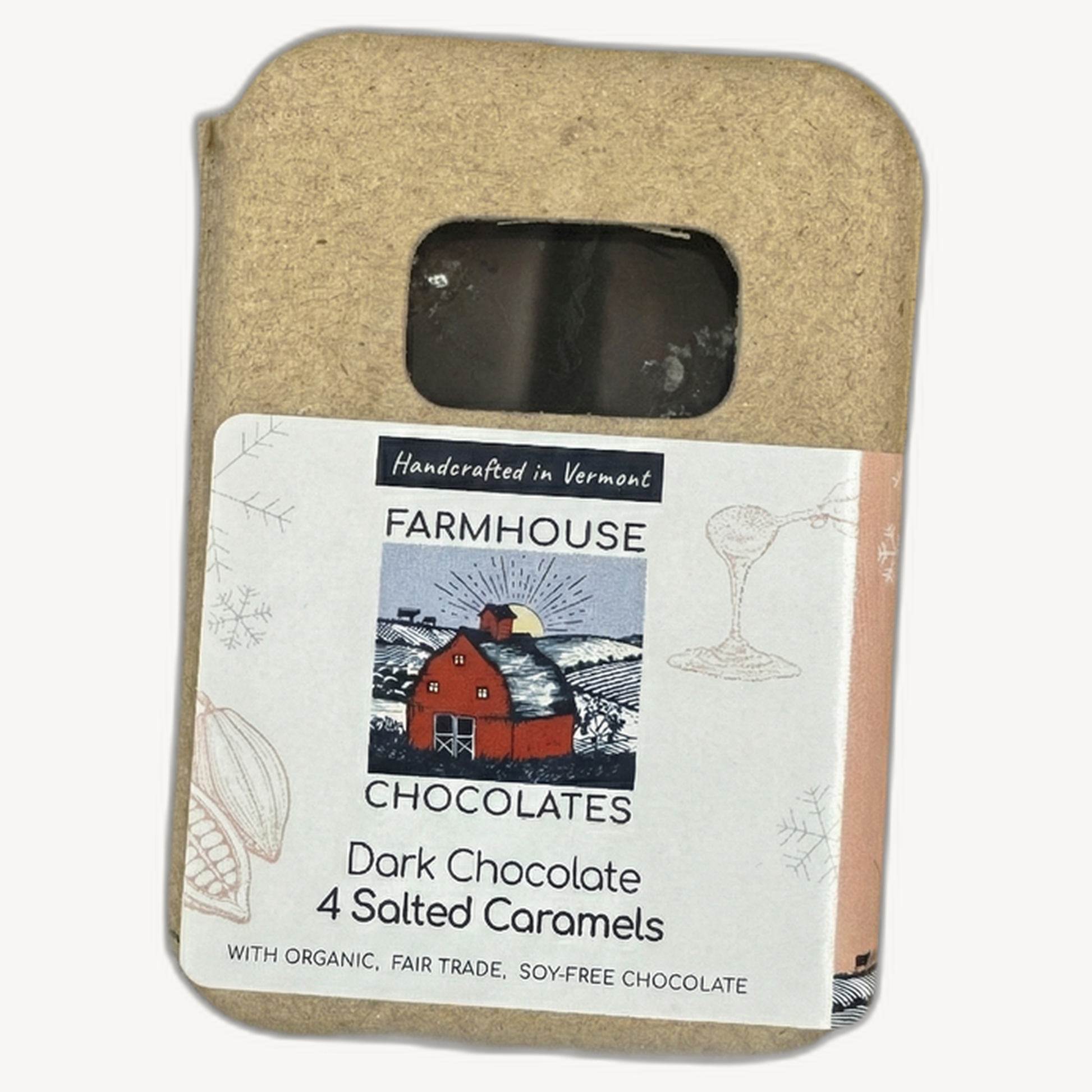 Caramels - 70% Dark Chocolate Covered, Salted