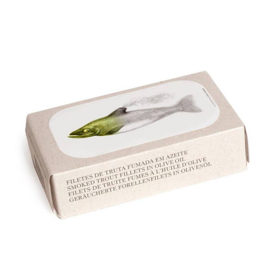 Smoked Trout Fillets in Olive Oil (3.2 oz)
