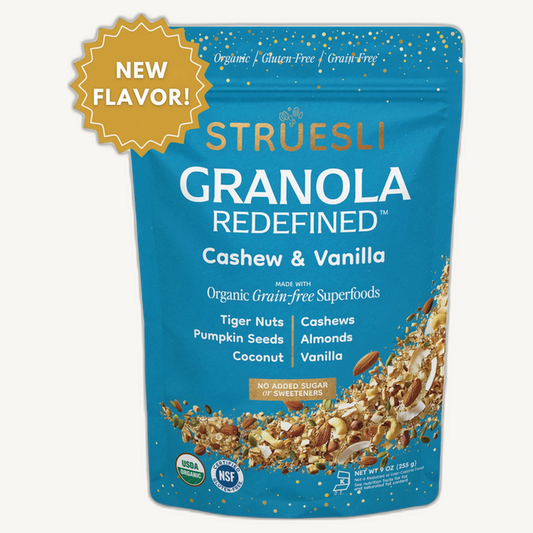 Struesli Granola Redefined - Cashew & Vanilla (9 oz)