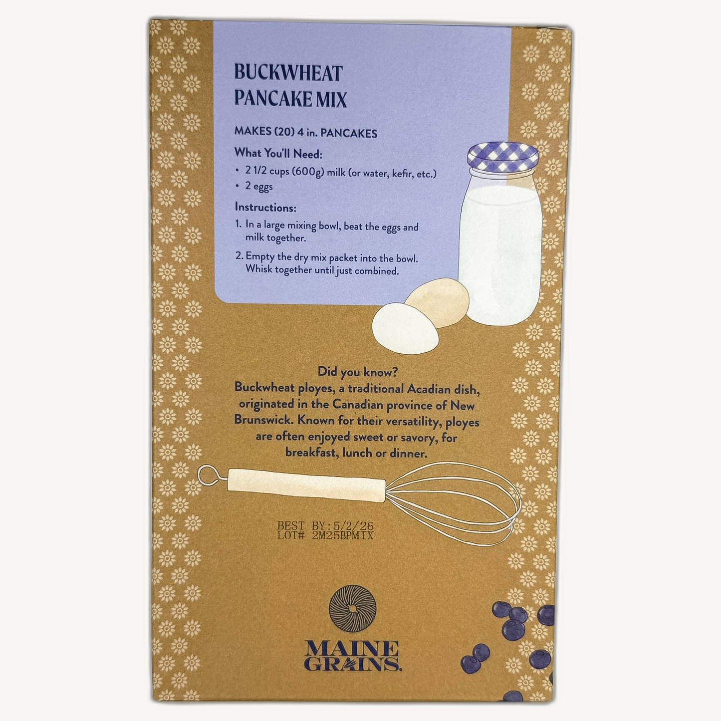 Maine Grains Buckwheat Pancake Mix
