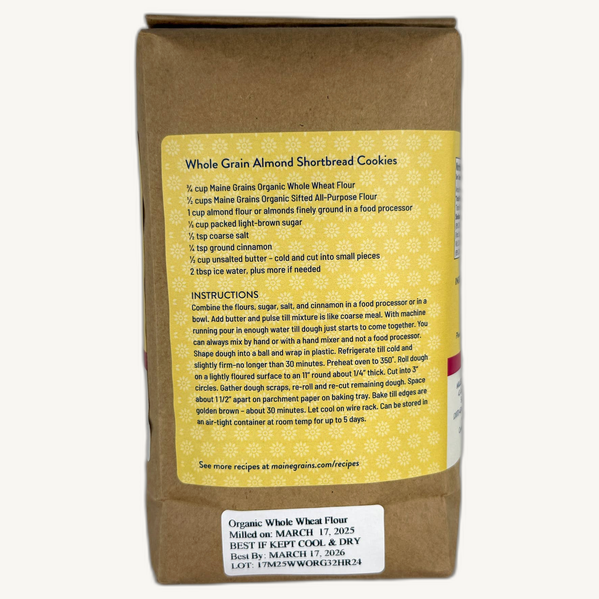 Maine Grains Organic Whole Wheat Flour